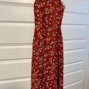 Pact Floral burnt orange Women's Dress
